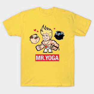 Mr. Yoga and Pugs Original T-Shirt